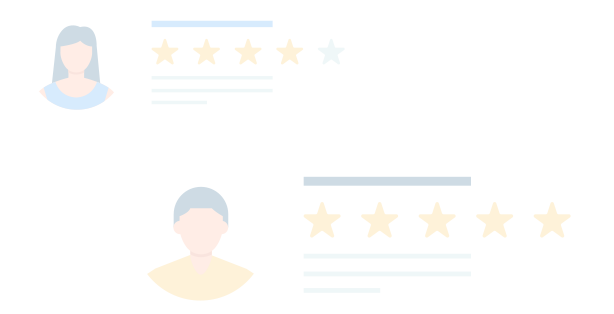 Customer reviews <strong>– have all ratings in one place, connected with other data</strong>
