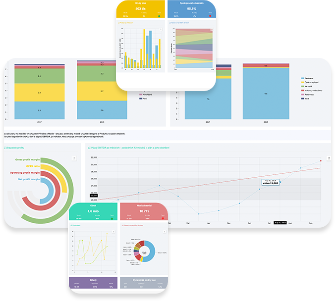Financial indicators <strong>– clear display of revenues and costs</strong>